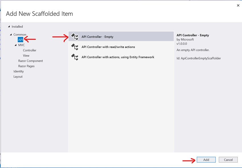 How to build and publish a .NET Core API to perform CRUD operations on Azure Cosmos DB (SQL API) and secure it using Facebook Authentication